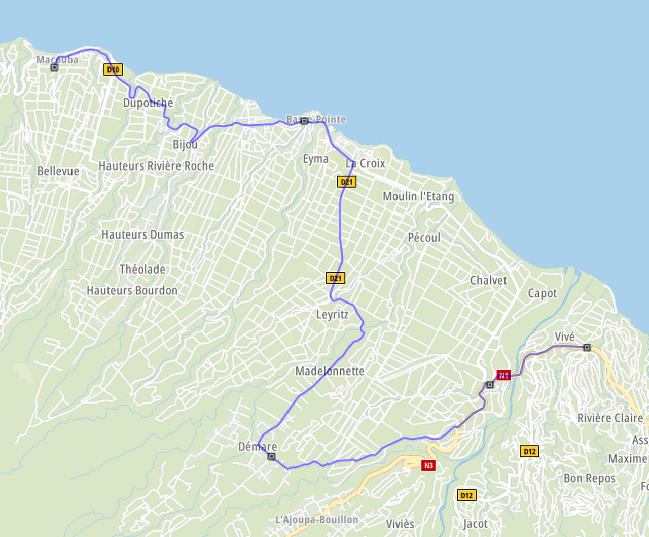 TRONÇON 5 : VIVE - MACOUBA