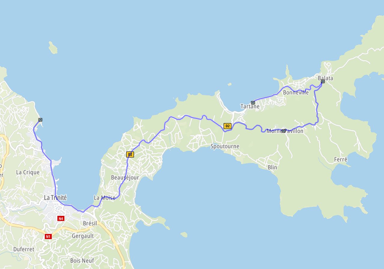 TRONÇON 3 : COSMY - TARTANE